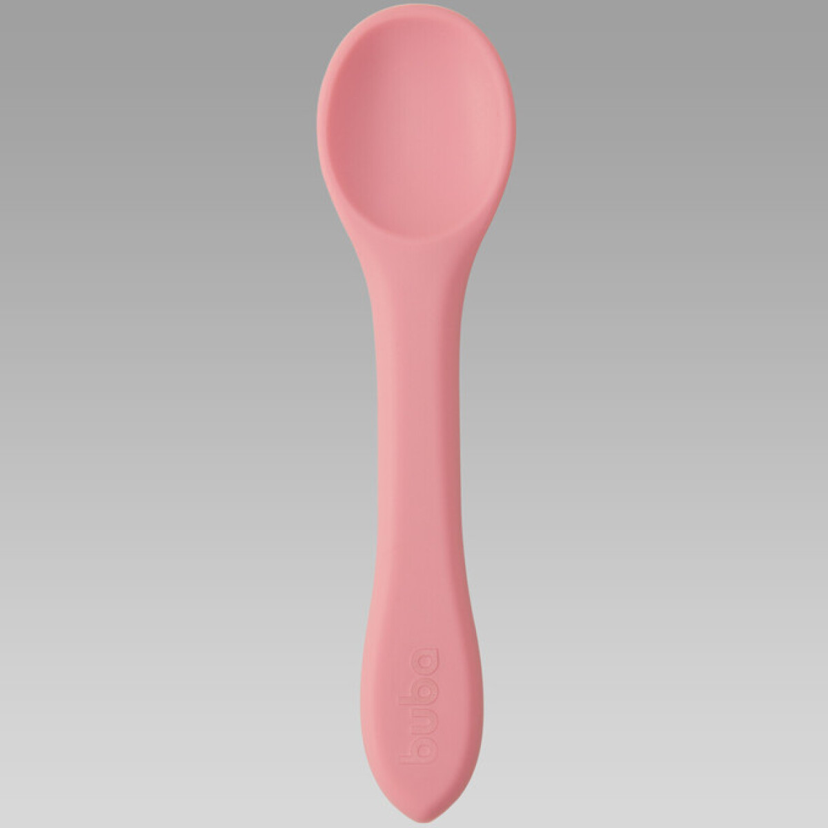Cuchara silicona x1 100% silicona BUBA - rosado 