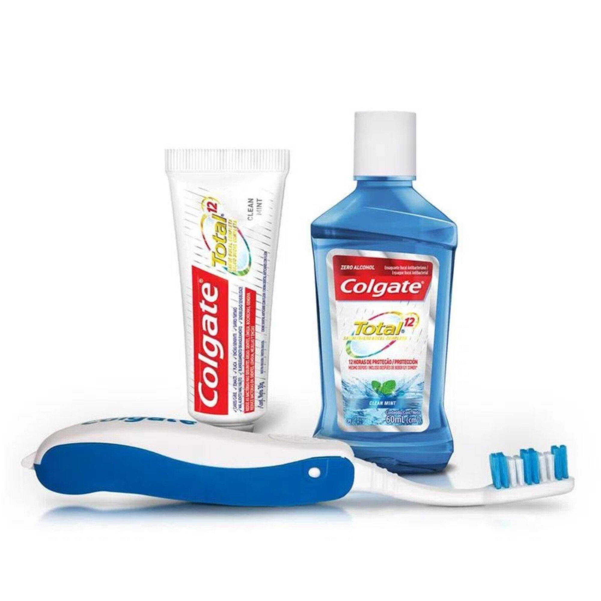 Colgate Kit de Viaje Cepillo, Enjuague y Pasta dental — Farmacia Parque  Miramar