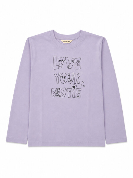 REMERA POSITIVE REBEL LILA OSCURO