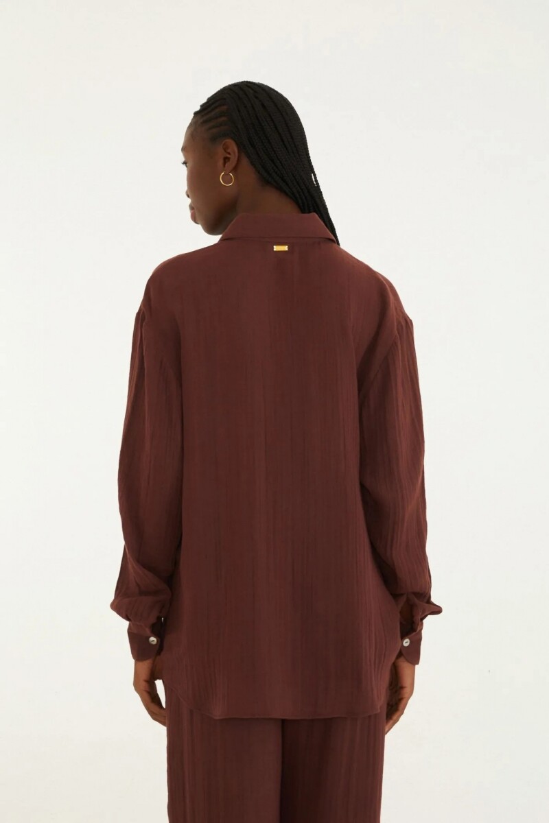 CAMISA Marron