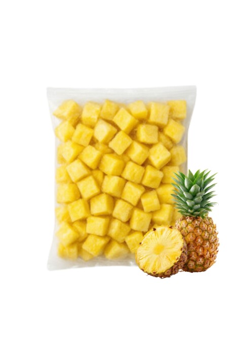 Piña picada en cubos - 1 kg Piña picada en cubos - 1 kg
