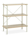 Estantería VANDBORG 3 estantes roble/beige Estantería VANDBORG 3 estantes roble/beige