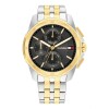 Reloj Tommy Hilfiger 1710621 para hombre con correa de acero Plateado