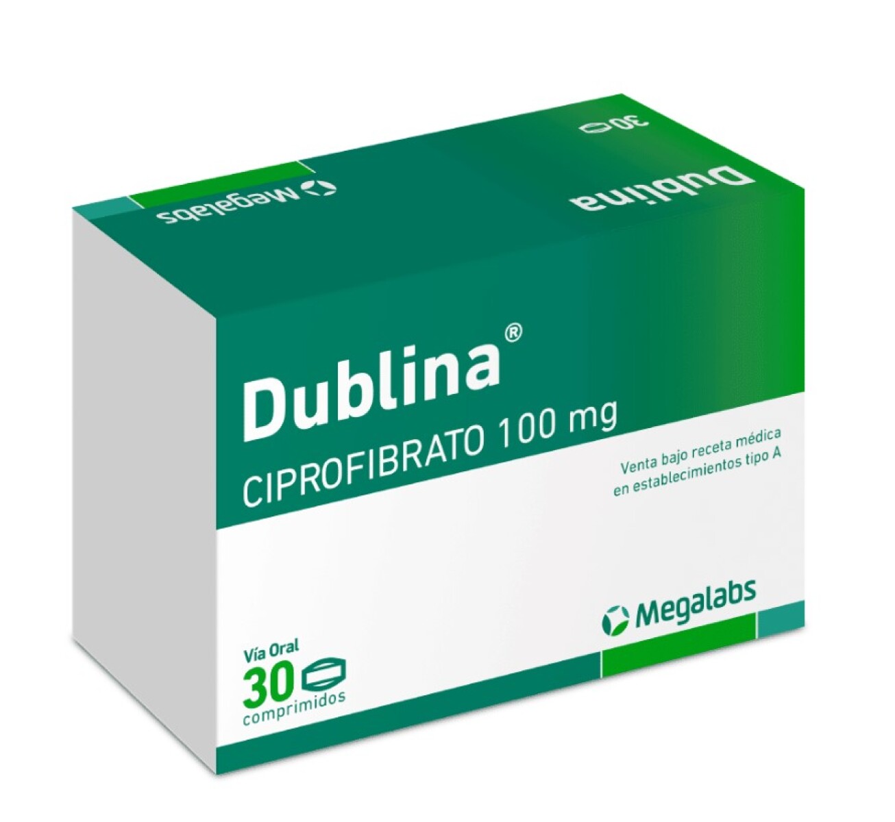 Dublina 100mg 30 Comprimidos 