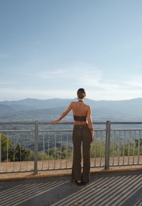 Top Baunei SS26 Espresso