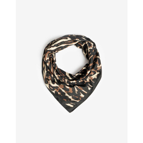 Pañuelo Animal Print Combinacion Multicolor