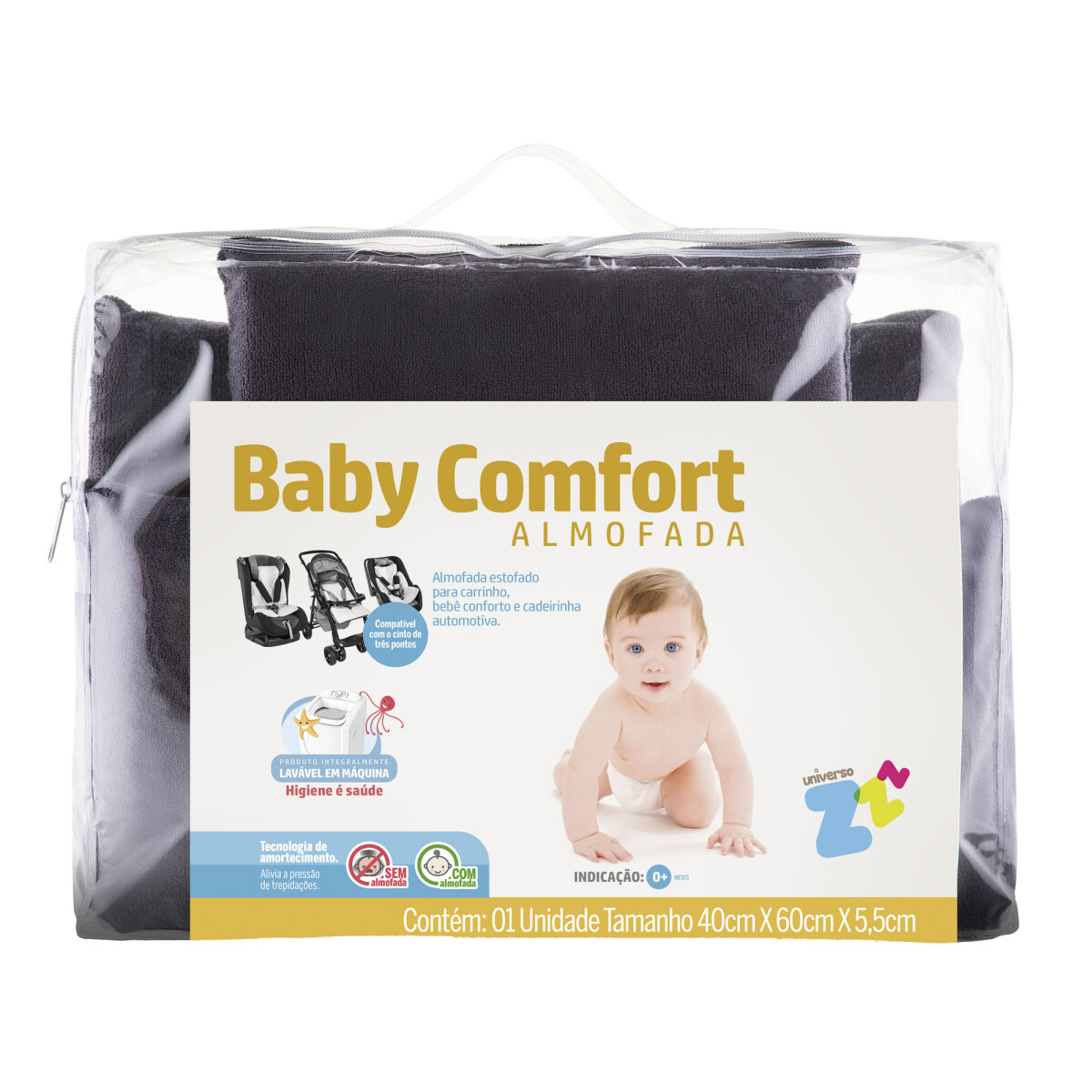 ALMOHADA - LATEX BLANCO BABY CONFORT 