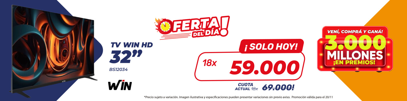 Oferta del dia 20/11