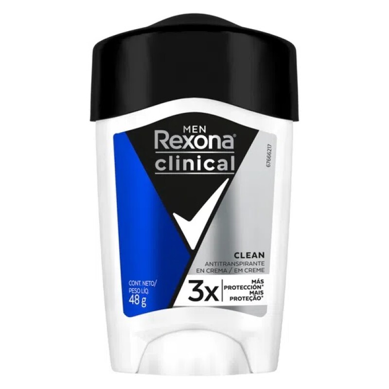 Desodorante Crema Rexona Clinical Men 48 Grs. Desodorante Crema Rexona Clinical Men 48 Grs.