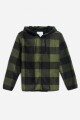 Campera a cuadros VERDE
