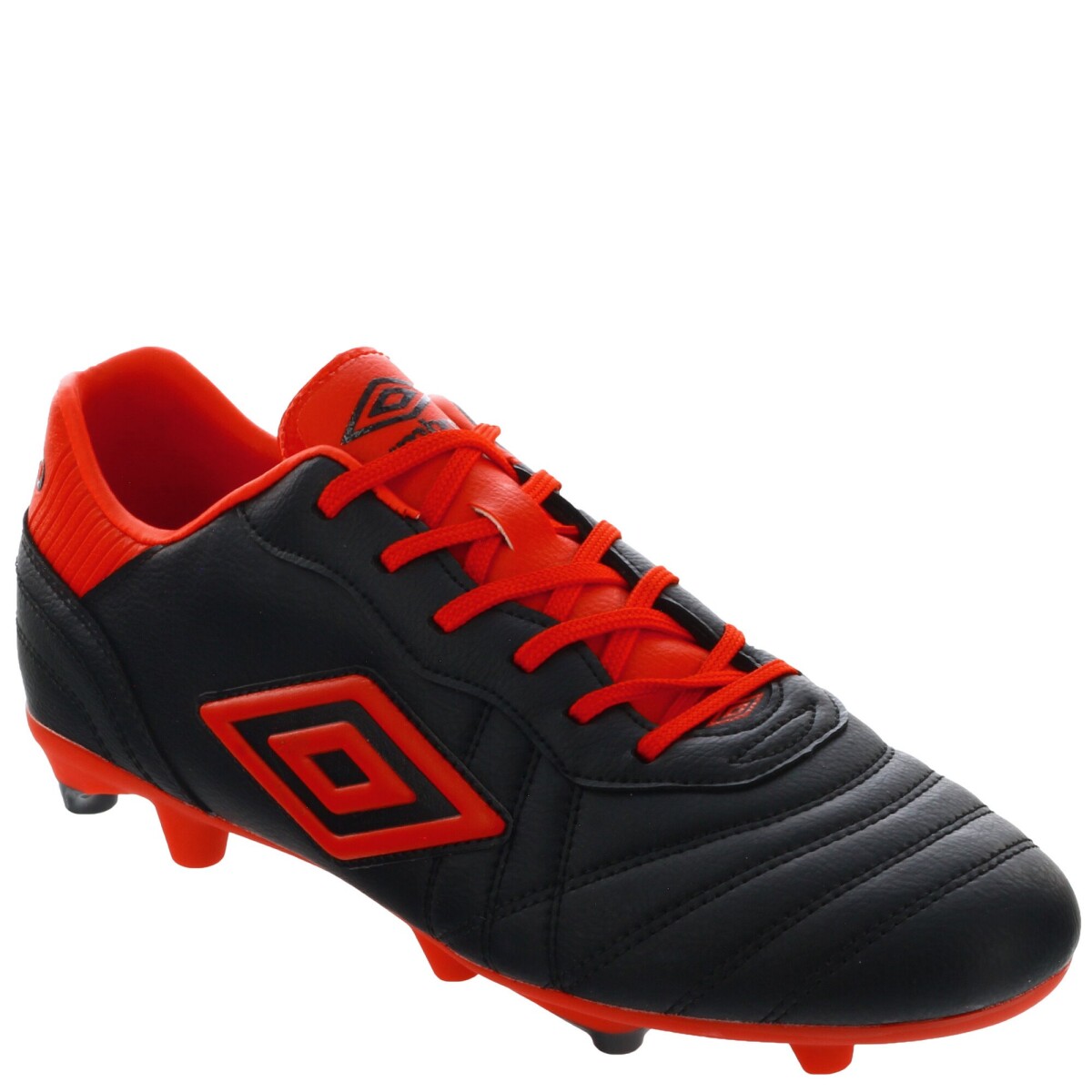 Championes de Fútbol 11 Hombre Umbro Touch FG - Negro - Rojo 