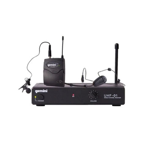 Micrófono Inalambrico Gemini Uhf01hlf1 Lavelier Y Headset Individuales Micrófono Inalambrico Gemini Uhf01hlf1 Lavelier Y Headset Individuales