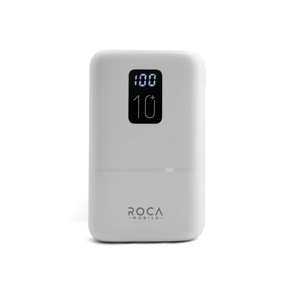 Power Bank Lcd 10000 mAh triple salida color blanco Power Bank Lcd 10000 Mah Triple Salida Color Blanco
