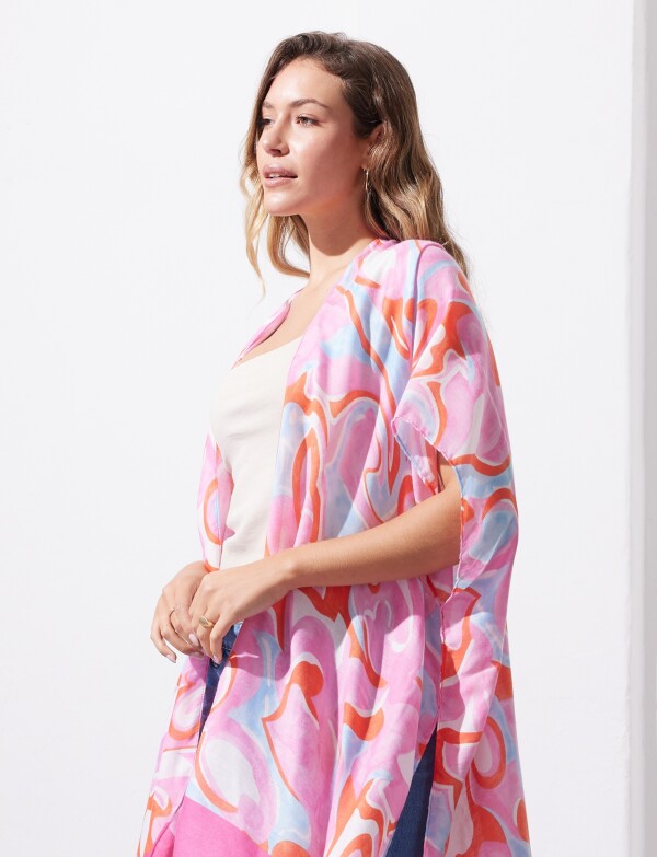 Kimono Printed ROSA/MULTI