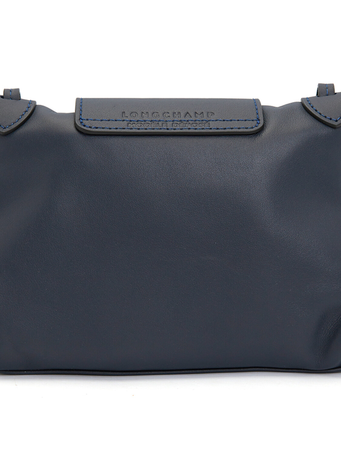 Longchamp -Mini bolso cruzado de cuero, Le pliage Xtra Azul