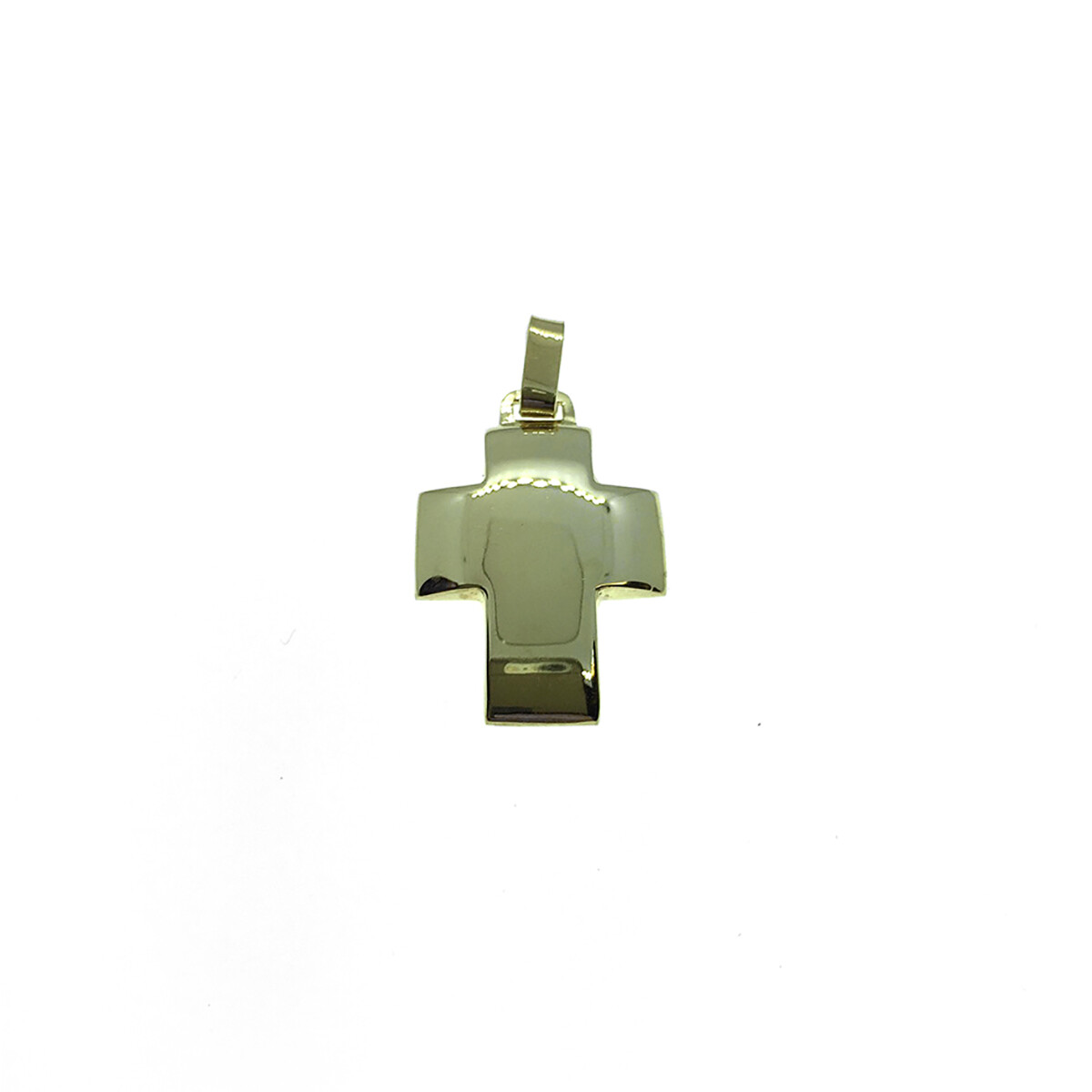 Cruz de oro amarillo 18k N003 