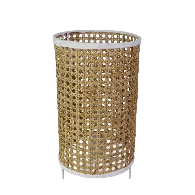LAMPARA RATAN BEIGE 19X32CM Unica