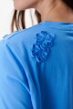 REMERA BLOOM AZUL