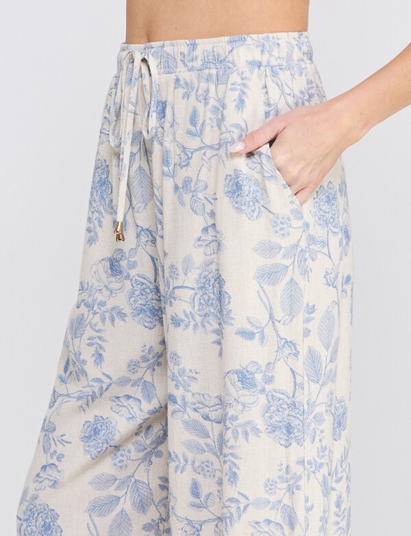Palazzo De Lino Estampado MULTI/AZUL