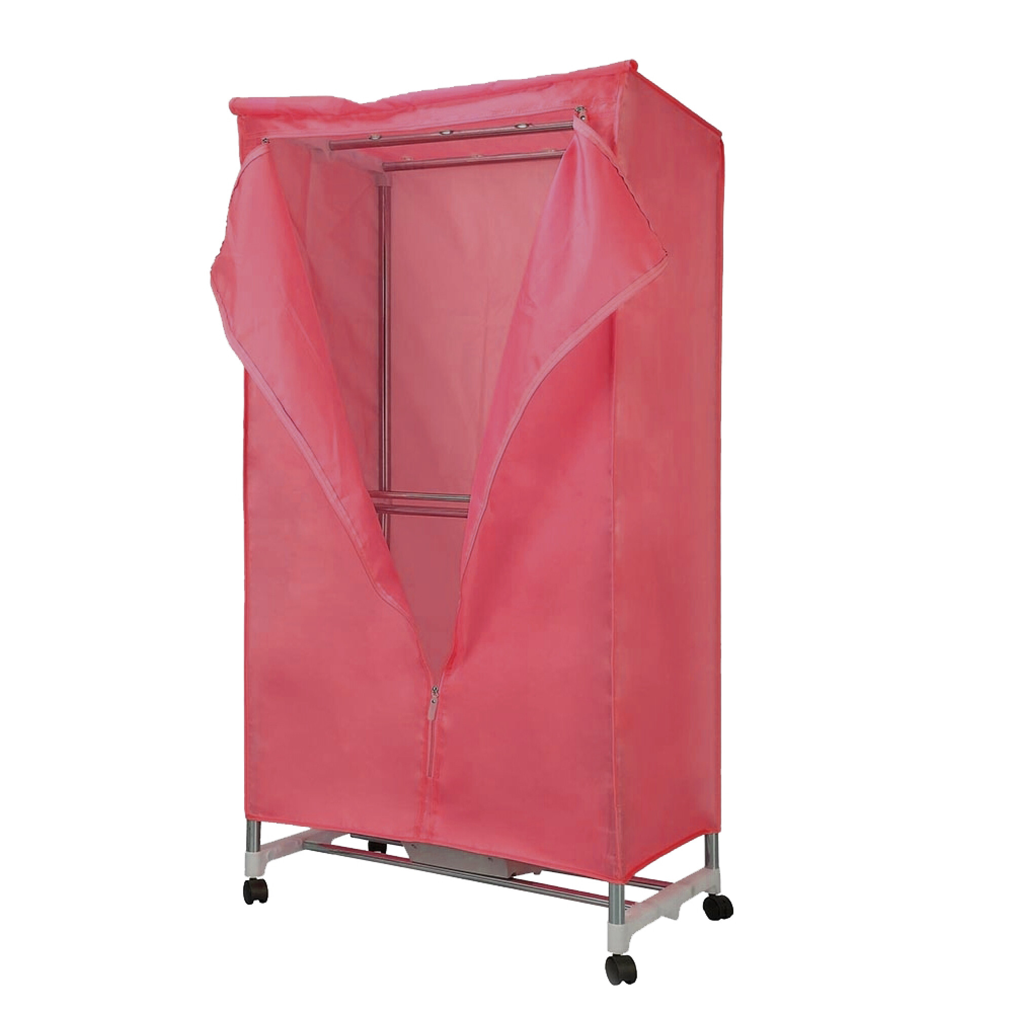 Secadora de ropa eléctrica Secadora de ropa portátil multifunción (Color:  Rosa roja) TUNC Sencillez