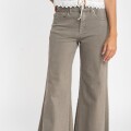 Imagen de Jean Flared Wide Leg - Topo