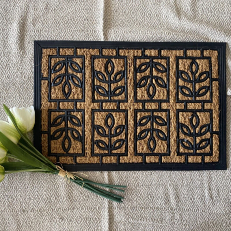 Felpudo coco/goma 40x60 cm PLANTA