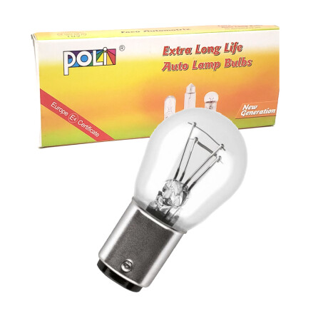 LAMPARA - S25 12V21/4W BAZ15D FARO TRAS VW UP POLY LAMPARA - S25 12V21/4W BAZ15D FARO TRAS VW UP POLY