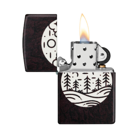 Encendedor ZIPPO 46287 C/Diseño Negro 0