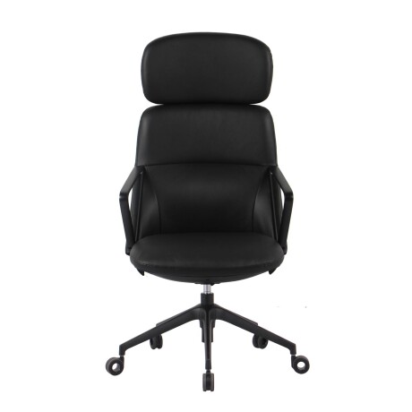 SILLA GERENCIAL DE CUERO CUERO NEGRO 3003-1