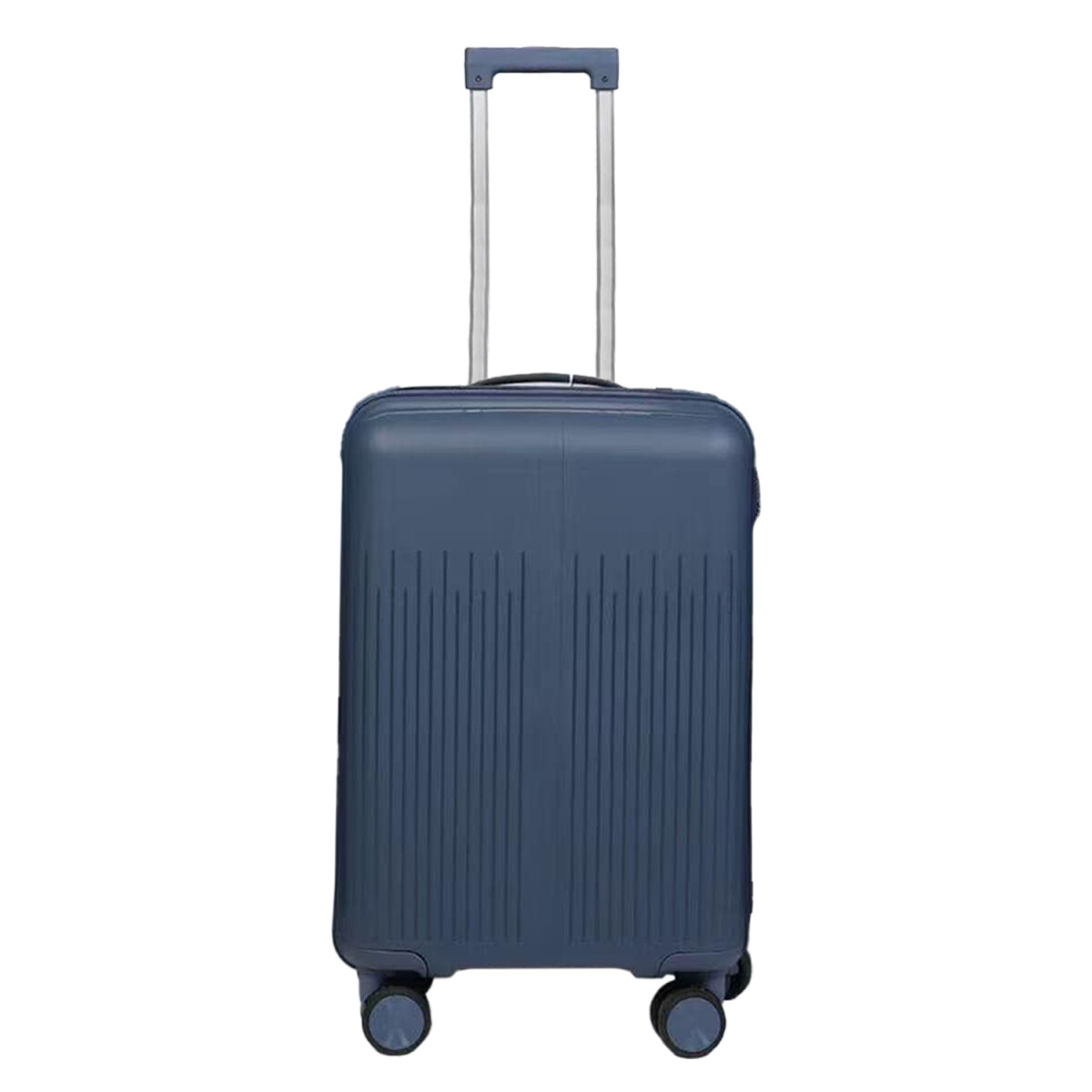 Valija Mediana Rígida Cierre Expandible Candado Ruedas 360° - Azul 