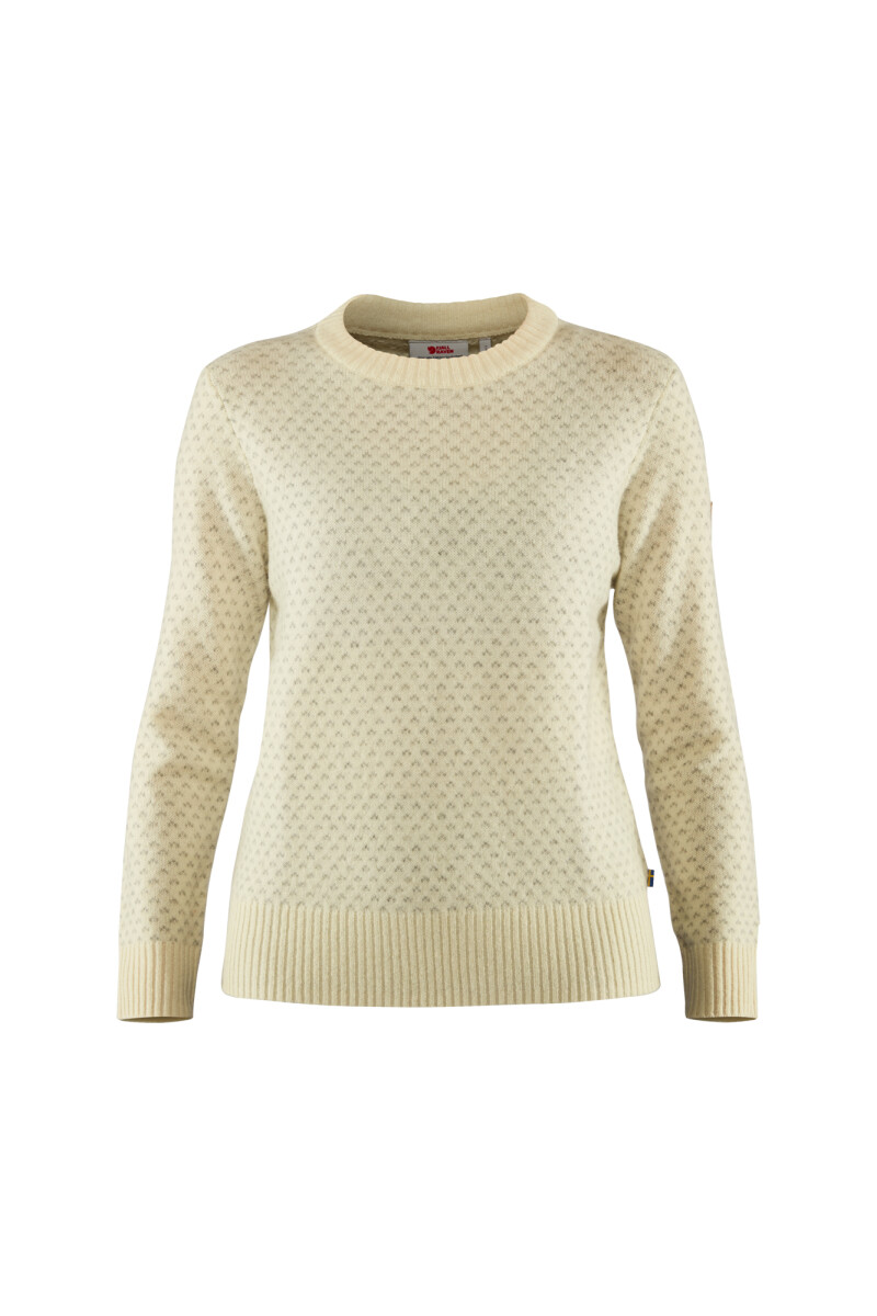 Övik Nordic Sweater W - Chalk White 