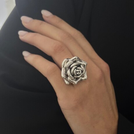Anillo Rose N°2 - Plata 925 Anillo Rose N°2 - Plata 925