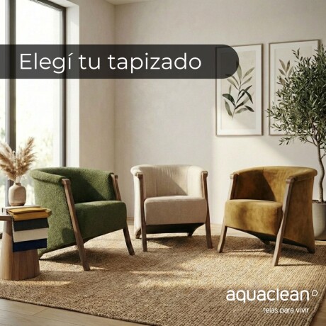 Butaca Tiffany - Tela Aquaclean A fabricar