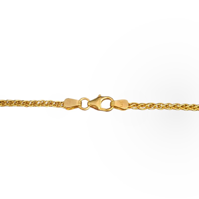 Cadena oro espiga trigo-Oro bajo -Sin Piedra-CD8045 sinpiedra