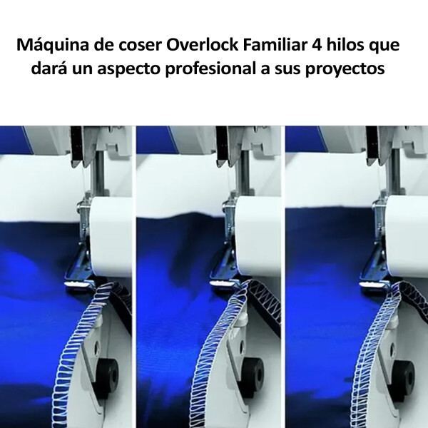 Máquina De Coser Telefunken Overlock De 4 Hilos Brazo Libre MAQUINA DE COSER TELEFUNKEN OVERLOCK 4H