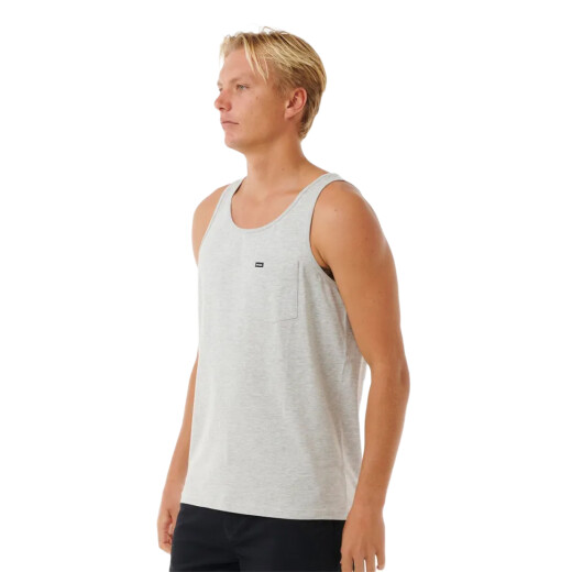 Remera Rip Curl Plain Tank - Gris Remera Rip Curl Plain Tank - Gris