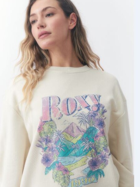 BUZO ROXY 61009 PALMERAS CRUDO