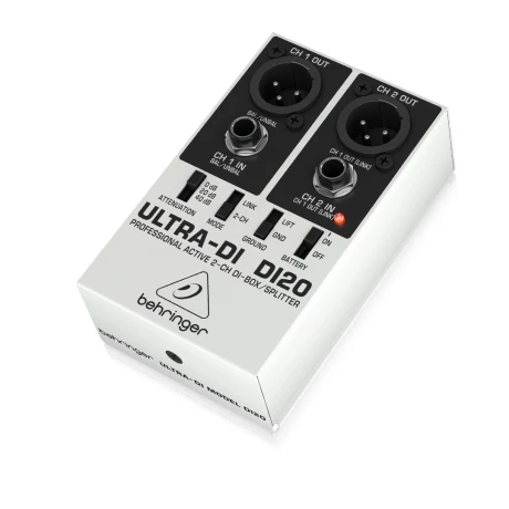 Caja Directa Behringer Di20 Ultra Di Caja Directa Behringer Di20 Ultra Di