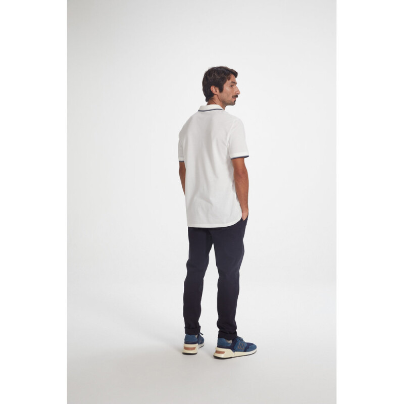 CAMISA POLO MM MASC OFF WHITE