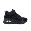 Championes Skechers Uno Hi-Rocliff Road Negro