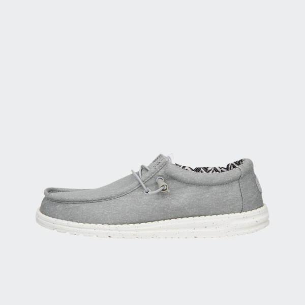Calzado Hey Dude Wally Canvas Gris