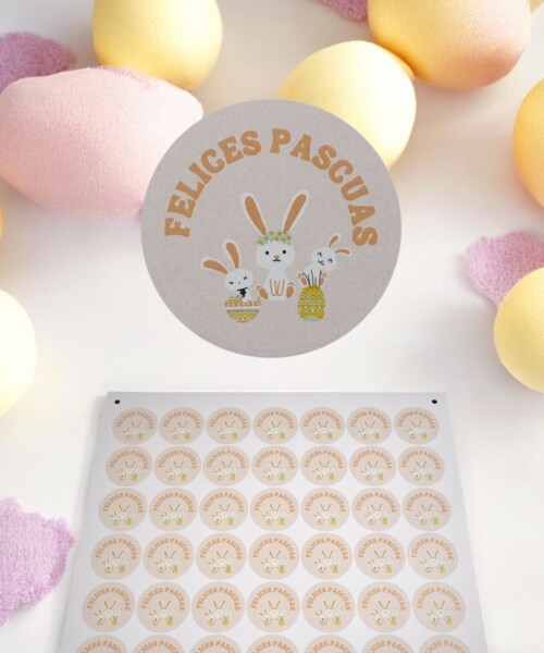 Stickers pascua plancha DISEÑO 8