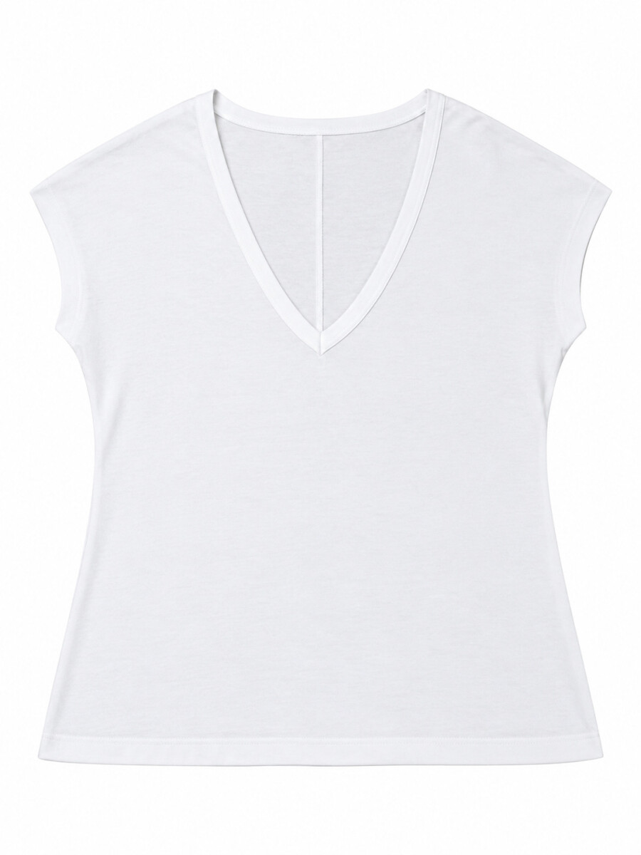REMERA NURIA - BLANCO. 