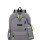 Mochila con cartuchera Trendy Gris