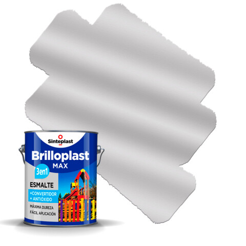 Brilloplast Max - 3en1- Brillante Aluminio