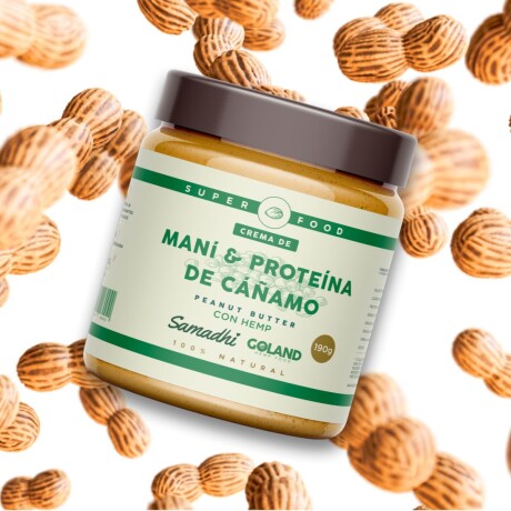 Mantequilla de Maní con Proteína de Cáñamo | 190 GR Mantequilla de Maní con Proteína de Cáñamo | 190 GR