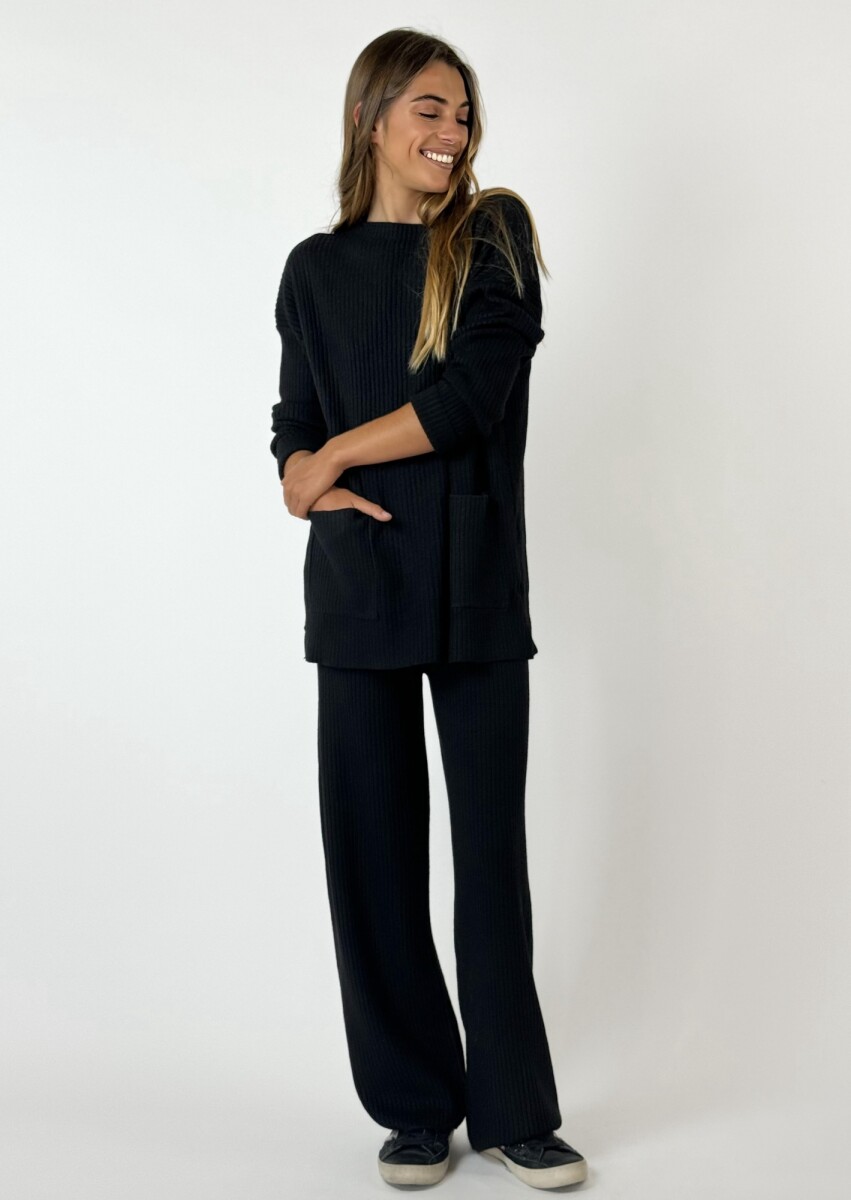 PANTALÓN AURELIO - NEGRO. 