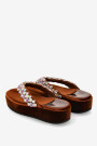 Sandalia AMERY Marron