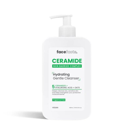 Facefacts Limpiador Suave Hidratante Ceramida 400ML Facefacts Limpiador Suave Hidratante Ceramida 400ML
