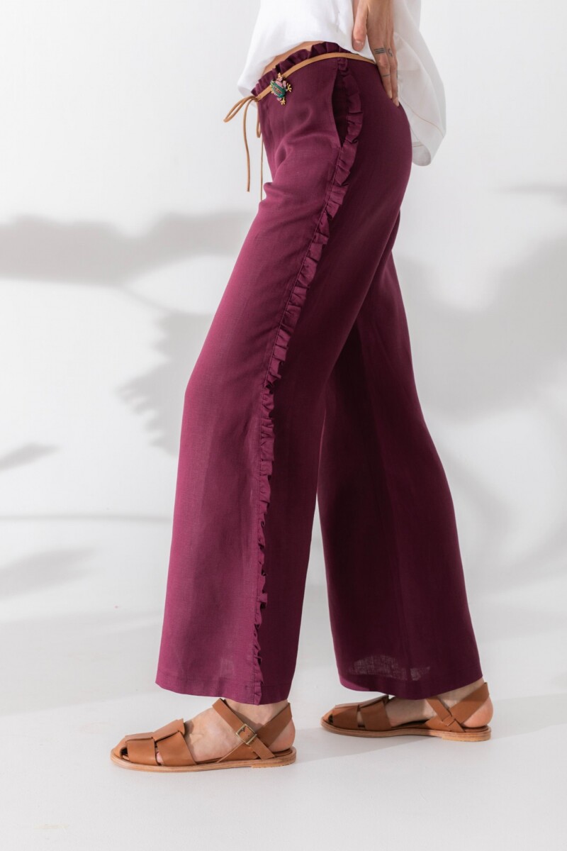 PANTALON MEBA Uva